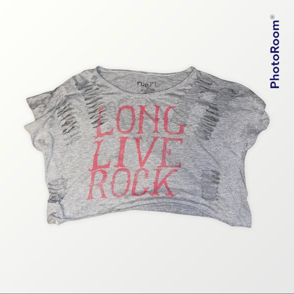 Long Live Rock Crop Top